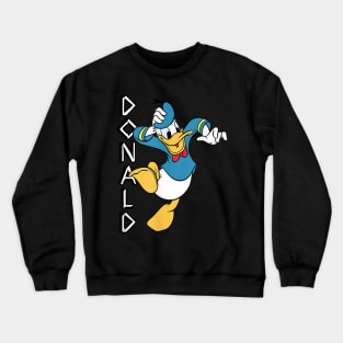 vintage donald animal duck Crewneck Sweatshirt